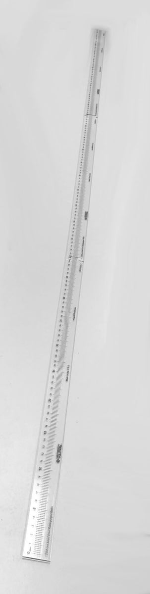 12 / 31 cm Dual Scale Radiopaque Ruler (1/32 in & 1 mm grad) - NIST C –  MilTouch Solutions