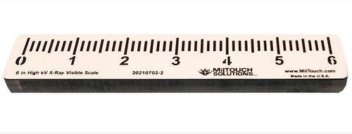 100 mm Radiopaque Ruler - NIST Certified – MilTouch Solutions